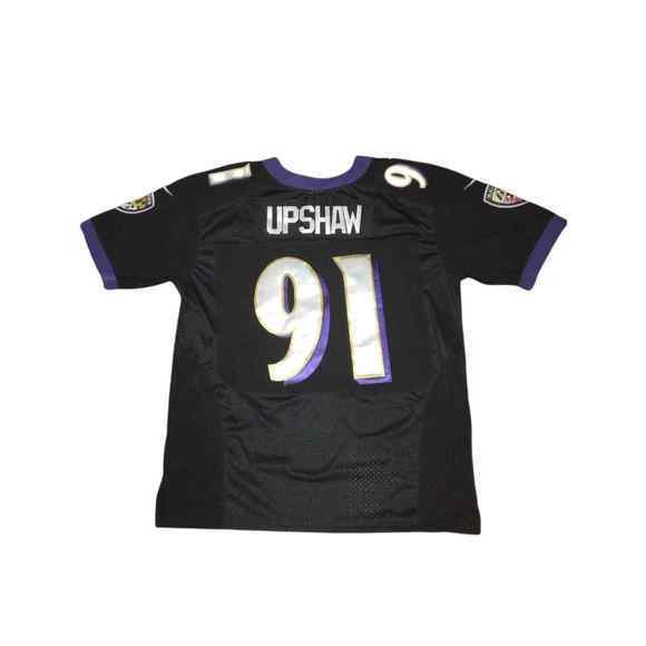 # 91 Upshaw jersey Baltimore Ravens Super Bowl XLVII (48) version Nike On Field - Picture 10 of 11